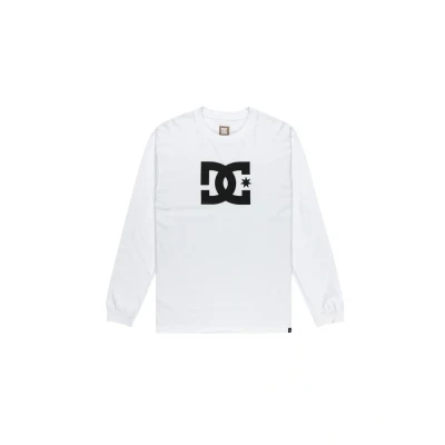 Abbildung von DC Shoes STAR Langarmshirt, Größe: Medium, Wbb white