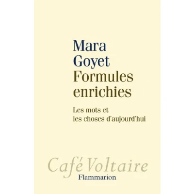 Abbildung von Formules enrichies: les mots et choses d&#039;aujourd&#039;hui