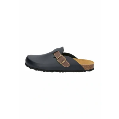 Abbildung von Lico Herren Bioline Clog Pantoletten, Schwarz/Braun, 41 EU