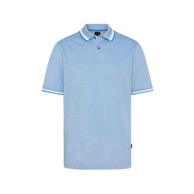 Abbildung von bugatti Poloshirt, Herren, Größe: 3XL, Hellblau