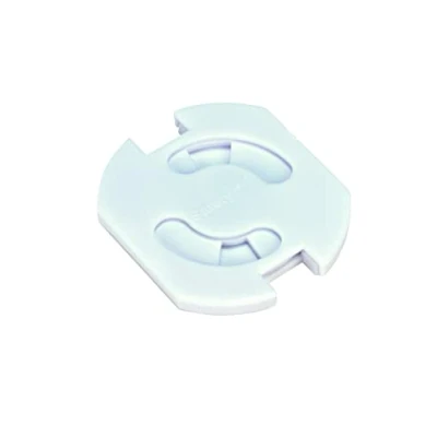 Abbildung von Safety 1st Steckdosen Schutz, Kindersicherung für Babys und Kinder, EU Steckdosenschutz, Drehbare Steckdosensicherung 8er Pack, weiß