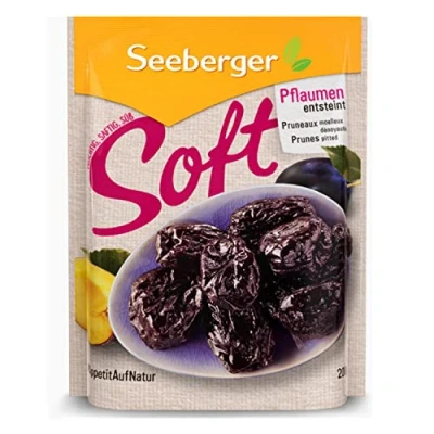 Abbildung von Seeberger Soft Pflaumen entsteint, 13er Pack (13 x 200 g Beutel)