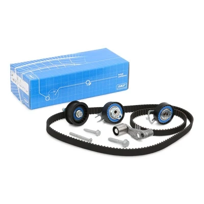 Abbildung von SKF VKMA 01121 Zahnriemensatz 130 mit abgerundetem Zahnprofil VOLKSWAGEN: Golf 4 Variant, Schrägheck, 5 Schrägheck