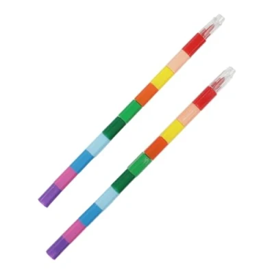 Abbildung von Toi Toys Malkreide Wachsmalkreide Ölkreide im 2er Set mit je 10 unterschiedlichen Farben