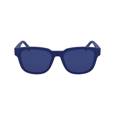 Abbildung von Lacoste Unisex Sonnenbrille, Größe: One Size, Matte blue