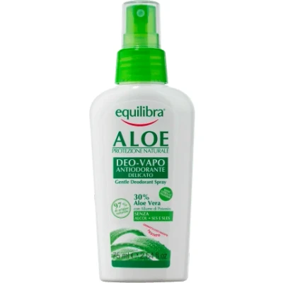 Abbildung von Equilibra Aloe Hyaluron Deo Vapo, geruchshemmend, beruhigend, mit Hyaluronsäure, erfrischend, sanft 75 ml