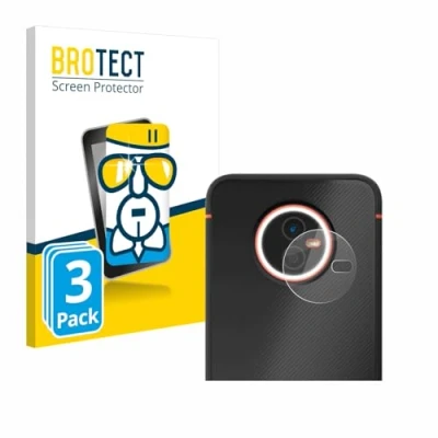 Abbildung von BROTECT Schutzglas für Gigaset GX4 Pro (NUR Kameraschutz) (3 Stück) Schutzfolie Panzer Folie Glas [Extrem Kratzfest 9H, Anti Fingerprint,
