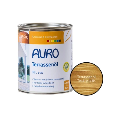Abbildung von Auro Terrassenöl Teak (Nr. 110 81) 0,75 l