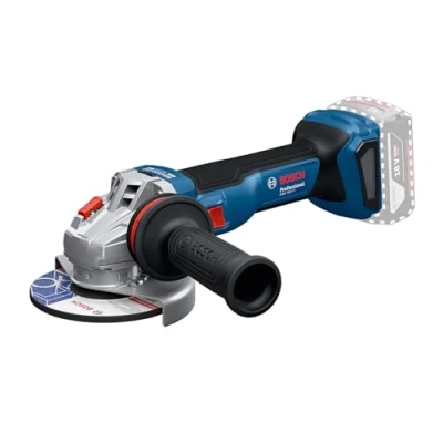 Abbildung von Bosch Professional 18V System Akku Winkelschleifer GWS 11 (Scheibendurchmesser 115 mm) ohne Drehzahlauswahl