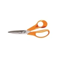 Abbildung von Fiskars Küchenschere, Gesamtlänge: 18 cm, Qualitätsstahl/Kunststoff, Classic, 1000819