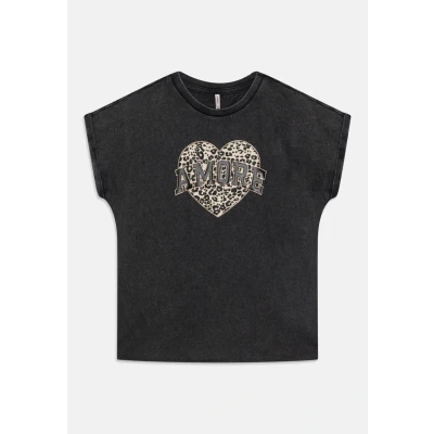 Abbildung von Kids ONLY Koglucy LIFE Amore Tshirt print für Kinder, Größe: 122/128, Phantom