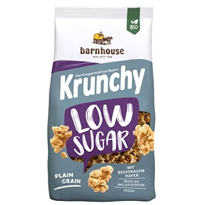 Abbildung von Barnhouse Bio Krunchy Low Sugar Plain Grain (1 x 375 gr)