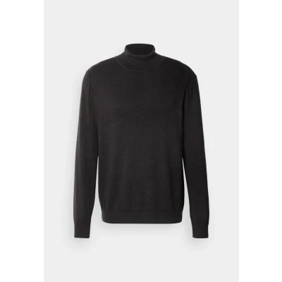 Abbildung von Indicode Jeans Burns Strickpullover, Herren, Größe: Large, Charcoal mix