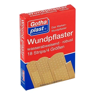 Abbildung von Gothaplast Wundpfl.wasserf.4 Grössen