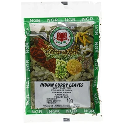 Abbildung von Ngr Curryblätter, ganz, 10g, 10er Pack (10 x 10 g Packung)