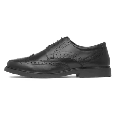 Abbildung von Hush Puppies Damen Verity Brogue Oxford, Schwarz, 41.5 EU