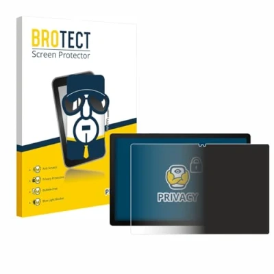 Abbildung von BROTECT Anti Spy Blickschutzfolie für Samsung Galaxy Tab A8 WiFi/LTE Privacy Screen Protector [Displayschutz Folie, Sichtschutz, Blaulichtfilter]