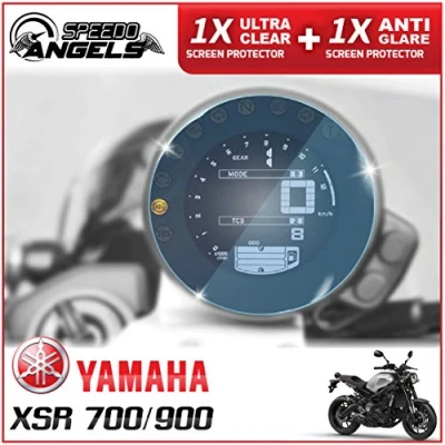 Abbildung von Speedo Angels Displayschutzfolie Tachoschutzfolie Screen Protector für XSR700 / XSR900 Packung mit 2 1 x Ultra Clear &amp; Anti Glare