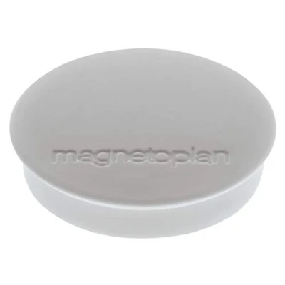 Abbildung von Magnetoplan Magnet Discofix Standard 1664201 grau 10 Stück