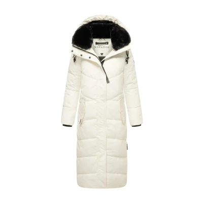 Abbildung von Navahoo Stepp Hingucker XIV Wintermantel, Damen, Größe: XS, Off white