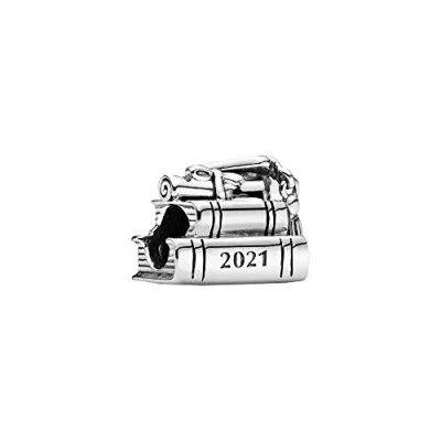 Abbildung von Pandora Bead 799325C00 Charm Damen Schulabschluss 2021 Sterling Silber