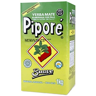 Abbildung von Yerba Mate Tee Pipore Suave 1 kg aus Argentinien Detox und Energie Getränk