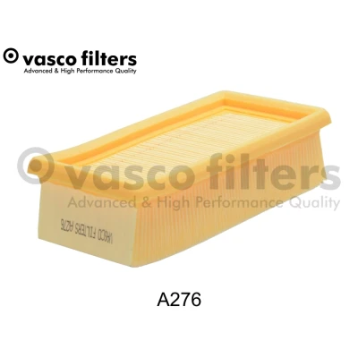 Abbildung von DAVID VASCO A276 Luftfilter 49 90 176 rechteckig Filtereinsatz FIAT: Panda I Schrägheck, Tipo Uno Schrägheck