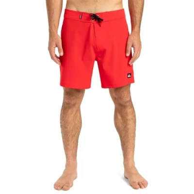 Abbildung von Quiksilver Surfsilk Kaimana Badeshorts, Herren, Größe: 38, Red