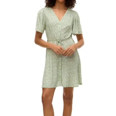 Abbildung von VERO MODA Vmalba Ss Short Dress WVN Ga Noos