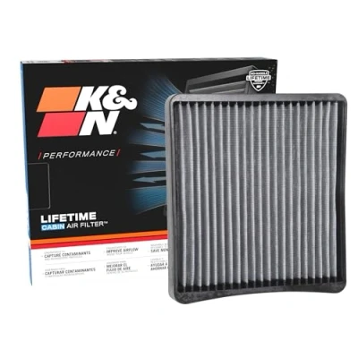 Abbildung von K&amp;N Innenraumfilter kompatibel mit Dodge 1500 (Classic) 3.6/5.7 2019 (VF2065) Weiß