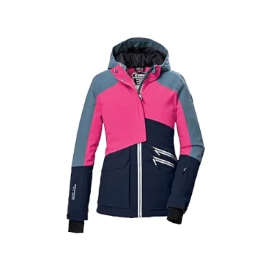 Abbildung von killtec Mädchen Skijacke/Funktionsjacke mit Kapuze und Schneefang KSW 405 GRLS SKI JCKT, dunkelnavy, 176, 42092 000