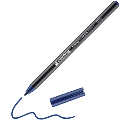 Abbildung von Edding 1300 Fasermaler medium Stahlblau