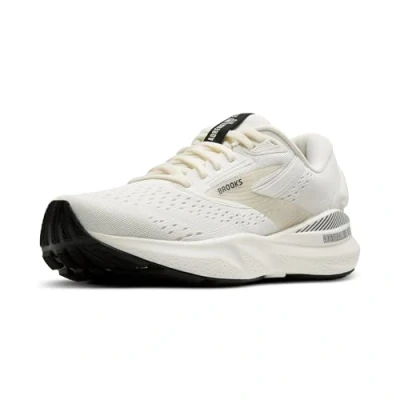 Abbildung von Brooks Adrenaline GTS 24 Stützender Laufschuh für Herren, Kokosnuss/Schwarz/Weiß Sand, 42.5 EU