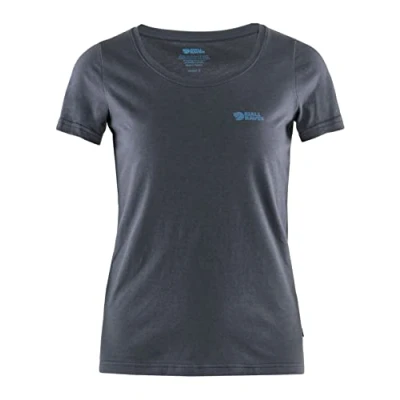 Abbildung von Fjällräven FJÄLLRÄVEN Tshirt LOGO print, Damen, Größe: Medium, Navy