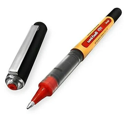 Abbildung von uni ball 148022 Tintenroller UB Eye Broad 150 10, rot, 1 Stück