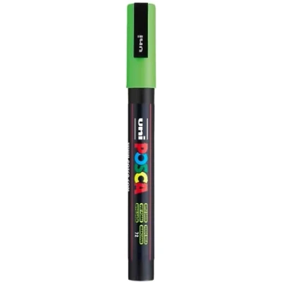 Abbildung von uni ball 186570 POSCA Marker mit feiner Rundspitze, apfelgrün