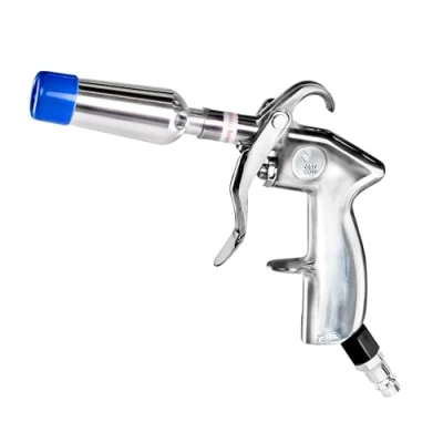 Abbildung von BenBow Ausblaspistole Classic mit Venturi Düse und Schutzkappe Druckluft Pistole für schnelles Trocknen Ausblasen Air Blow Gun Aluminiumgehäuse, inklusive Adapter