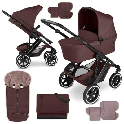 Abbildung von ABC Design Kombi Kinderwagen Salsa 5 Air 5in1 Set Umbra, (Set)