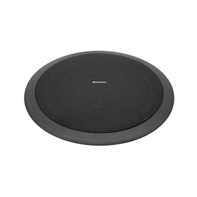 Abbildung von OMNITRONIC CS 8 Deckenlautsprecher schwarz 8&quot; Breitband Einbaulautsprecher, 100 V, 10 W RMS, Ø 235 mm