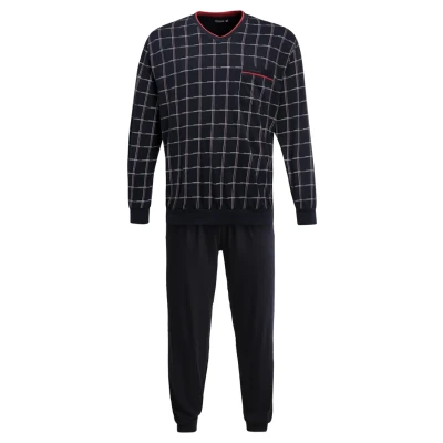 Abbildung von Götzburg Antonio SET Nachtwäsche Set, Herren, Größe: Large, Navy