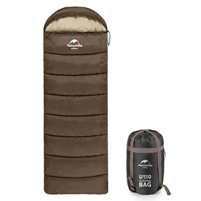 Abbildung von Naturehike Deckenschlafsack Sleeping Bag, 7C warmes und kühles Wetter leicht, Jugendliche Erwachsene zum Wandern, Rucksackreisen Campen