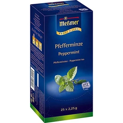 Abbildung von Meßmer ProfiLine Pfefferminze 25 x 2,25 g, 3er Pack (3 56 g)