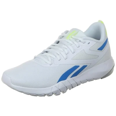 Abbildung von Reebok Flexagon Force 4 Trainingsschuh, Herren, Größe: 44, Footwear white kinetic blue digital lime Schuhe