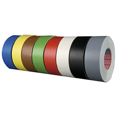 Abbildung von 3 x Tesa Gewebeband tesaband 4651 Premium 50mmx50m gelb