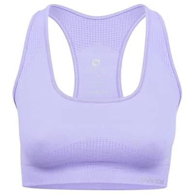 Abbildung von STARK SOUL Sport BH herausnehmbare Cups, Medium Support Lavendel, Größe XS