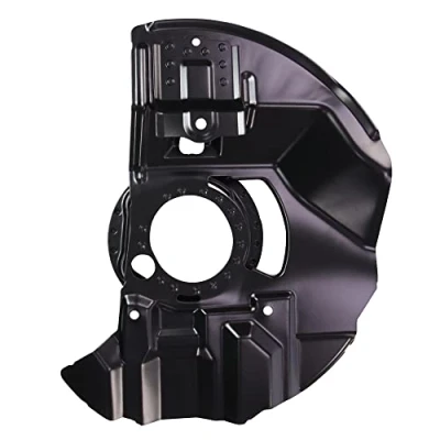 Abbildung von BESTPRICE 1x Ankerblech vorne links Spritzbelch Deckblech für Bremsscheibe Kompatibel mit BMW 3er (E46), Cabriolet Compact Coupe Touring (E46)