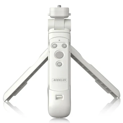 Abbildung von AODELAN Kamera Fernbedienung, kabellos, Stativgriff für Canon EOS RP, R5, R6, M50, M50 II, 6D Mark 77D, 850D, 800D, 200D, 250D, Rebel SL2, T7i, T8i, 90D, M6 II (Wihte)