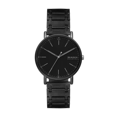Abbildung von Skagen Signatur Watch Uhr, Herren, Größe: One Size, Black