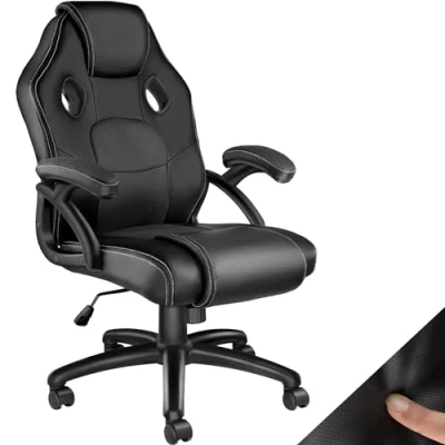 Abbildung von tectake Gaming Stuhl Mike (1er Set, 1 St), einstellbare Wippmechanik