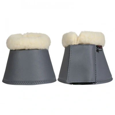 Abbildung von HKM Hufglocken Comfort Gepolstert Grau Pony
